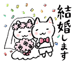 The first half of the cat of season sticker #3859171