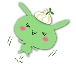 Macaron Rabbit sticker #3859176