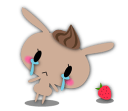 Macaron Rabbit sticker #3859183