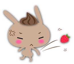 Macaron Rabbit sticker #3859188