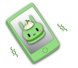 Macaron Rabbit sticker #3859210