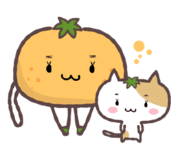 Mikan and Cat Brothers sticker #3860162