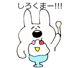 A Kagoshima dialect and rabbit sticker #3860315