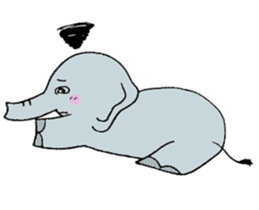 Elephant Sticker sticker #3860665