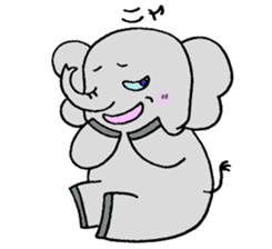 Elephant Sticker sticker #3860668