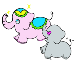 Elephant Sticker sticker #3860673