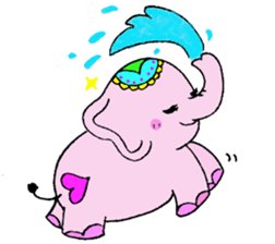 Elephant Sticker sticker #3860677