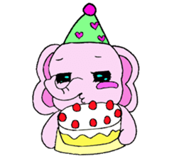 Elephant Sticker sticker #3860685