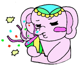 Elephant Sticker sticker #3860686