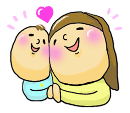 Great mother! Baby edition sticker #3862013