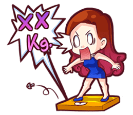 Pissamai&Chamaiporn-Diet special (Eng) sticker #3862239