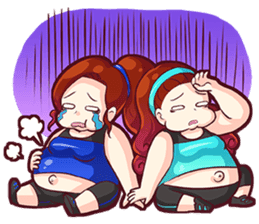 Pissamai&Chamaiporn-Diet special (Eng) sticker #3862252