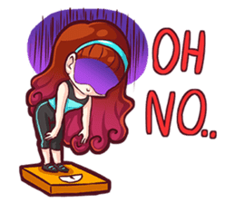 Pissamai&Chamaiporn-Diet special (Eng) sticker #3862260