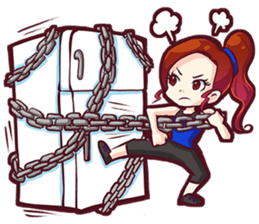 Pissamai&Chamaiporn-Diet special (Eng) sticker #3862263