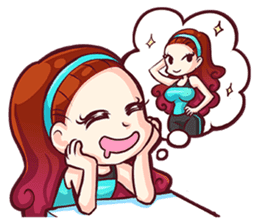 Pissamai&Chamaiporn-Diet special (Eng) sticker #3862264