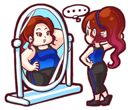 Pissamai&Chamaiporn-Diet special (Eng) sticker #3862271