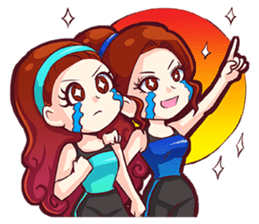 Pissamai&Chamaiporn-Diet special (Eng) sticker #3862275