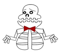 Chubby Skull Part 3 sticker #3862946