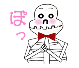 Chubby Skull Part 3 sticker #3862947