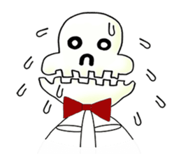 Chubby Skull Part 3 sticker #3862949