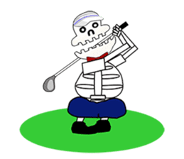 Chubby Skull Part 3 sticker #3862966