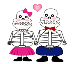 Chubby Skull Part 3 sticker #3862971