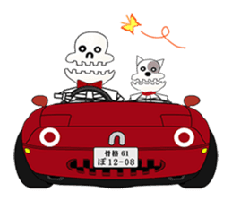 Chubby Skull Part 3 sticker #3862975