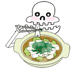 Chubby Skull Part 3 sticker #3862980