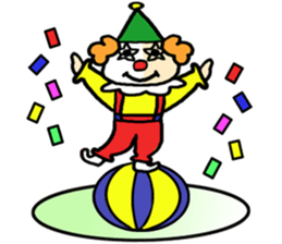 Pierrot boy sticker #3863623