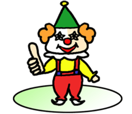 Pierrot boy sticker #3863628