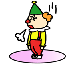 Pierrot boy sticker #3863629