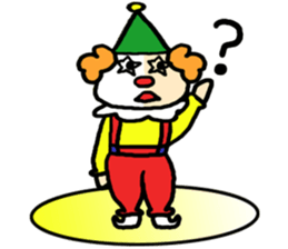 Pierrot boy sticker #3863630