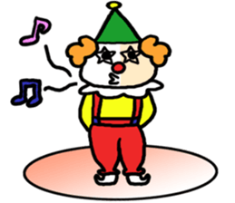 Pierrot boy sticker #3863632