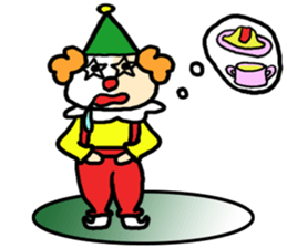 Pierrot boy sticker #3863633