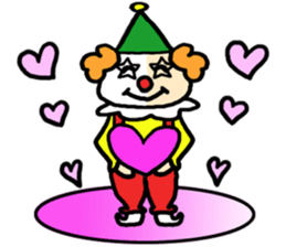 Pierrot boy sticker #3863634