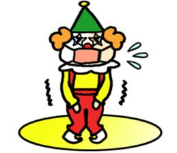 Pierrot boy sticker #3863635