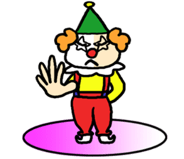 Pierrot boy sticker #3863644