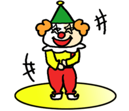 Pierrot boy sticker #3863645