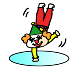 Pierrot boy sticker #3863646