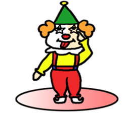 Pierrot boy sticker #3863647