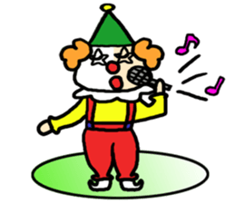 Pierrot boy sticker #3863648