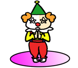 Pierrot boy sticker #3863649