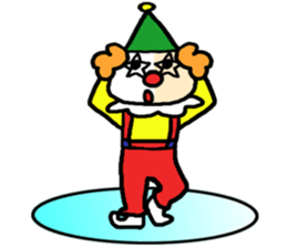 Pierrot boy sticker #3863651