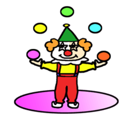 Pierrot boy sticker #3863654