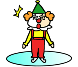 Pierrot boy sticker #3863656