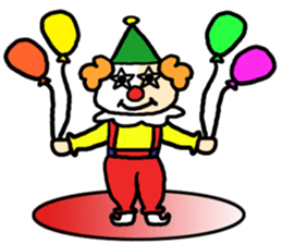 Pierrot boy sticker #3863657