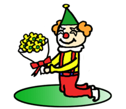 Pierrot boy sticker #3863658