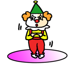 Pierrot boy sticker #3863659