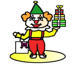 Pierrot boy sticker #3863660