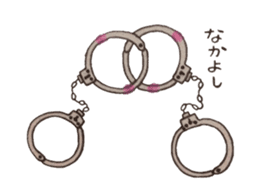 Handcuffs sticker #3863775